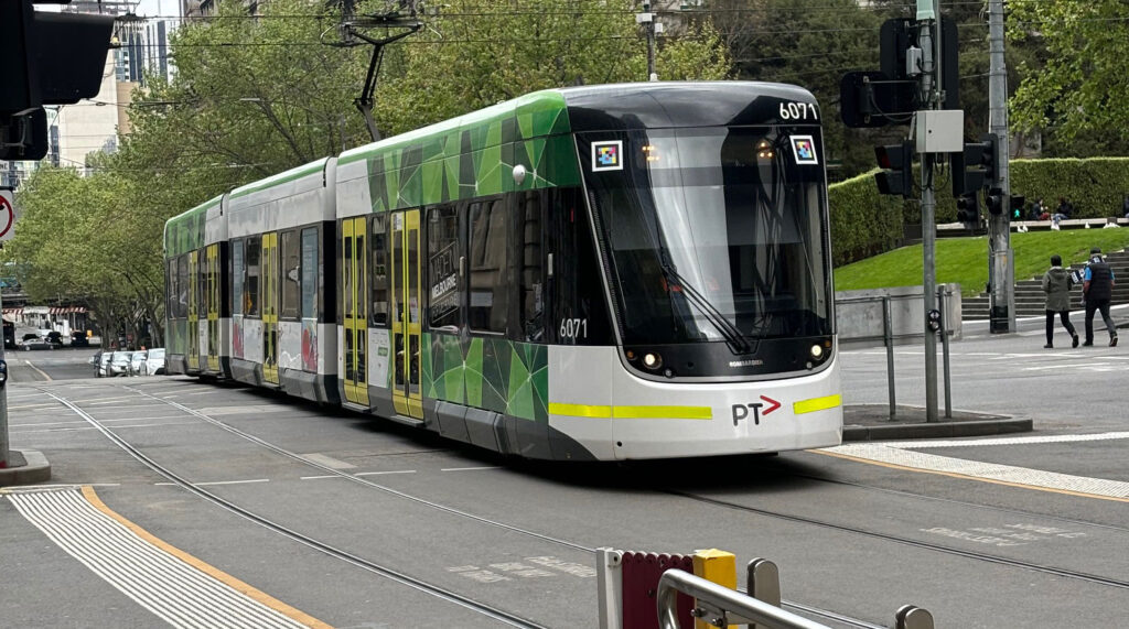 Tram in Melbourne